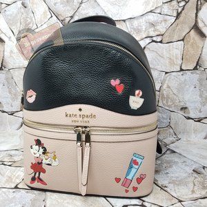 #bagsavenue fast shipping Minnie Mouse Disney KS Karina Backpack Kate Spade